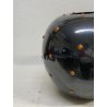 GRANDE VASO GLOBO CERAMICA S.P.I.C.A. Albisola ø 31 cm SPIGA DECO' FUTURISTA '30