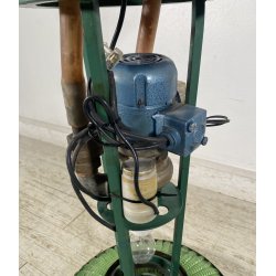 RARA FONTANA VETRO MURANO ANNI 50 FUNZIONANTE SQUALI FIORI FOGLIE VETRO SAGOMATO