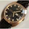 OROLOGIO POLSO DORATO Enicar Ocean Pearl Automatic AR 167D anni 70 DAY DATE