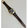 OROLOGIO POLSO DORATO Enicar Ocean Pearl Automatic AR 167D anni 70 DAY DATE