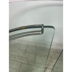 TAVOLO PRANZO ROTONDO VETRO anni 70 DESIGN ATTR. Gallotti & Radice TABLE GLASS