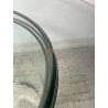 TAVOLO PRANZO ROTONDO VETRO anni 70 DESIGN ATTR. Gallotti & Radice TABLE GLASS