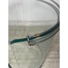 TAVOLO PRANZO ROTONDO VETRO anni 70 DESIGN ATTR. Gallotti & Radice TABLE GLASS