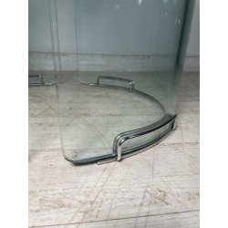 TAVOLO PRANZO ROTONDO VETRO anni 70 DESIGN ATTR. Gallotti & Radice TABLE GLASS