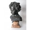 ANTICO BUSTO BRONZO BAMBINO LACRIME PIANTO STILE MEDARDO ROSSO SCULTURA STATUA