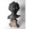 ANTICO BUSTO BRONZO BAMBINO LACRIME PIANTO STILE MEDARDO ROSSO SCULTURA STATUA