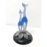 SCULTURA ARCHIMEDE SEGUSO CERBIATTI 1940 VETRO SOFFIATO MURANO ANIMALI STATUA