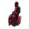 STATUA ROYAL DOULTON FLAMBE CARPET SELLER TABBENOR PORCELLANA CERAMICA SCULTURA