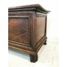 ANTICA CASSAPANCA 1700 LEGNO PLANCE NOCE MASSELLO SCOLPITA EPOCA PANCA BAULE