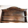 ANTICA PIATTAIA CREDENZA SETTECENTO BAROCCO PIEMONTESE PATINA ORIGINALE 700 NOCE
