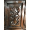 ANTICA PIATTAIA CREDENZA SETTECENTO BAROCCO PIEMONTESE PATINA ORIGINALE 700 NOCE