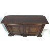 Credenza in noce massello a due ante, 1800