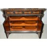 ANTICO COMO INTARSIATO MORESCO MADREPERLA CASSETTIERA 1800 CREDENZA SPECCHIERA