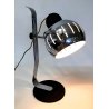 LAMPADA TAVOLO DESIGN ATTR. GOFFREDO REGGIANI METALLO CROMATO VINTAGE SPACE AGE