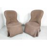 ANTICA COPPIA POLTRONA BERGERE SALOTTO VINTAGE SALA CAMERA SEDIA  ARMCHAIR EPOCA