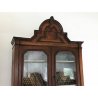 ANTICA CREDENZA LUIGI FILIPPO 1800 MADIA BUFFET CUCINA VETRINA LIBRERIA NOCE OLD