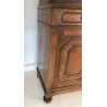 ANTICA CREDENZA LUIGI FILIPPO 1800 MADIA BUFFET CUCINA VETRINA LIBRERIA NOCE OLD