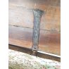 ANTICA CASSAPANCA OTTOCENTO LEGNO NOCE MASSELLO EPOCA 800 PANCA BAULE ORIGINALE