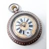 ANTICO OROLOGIO TASCA MOVIMENTO CESELLATO 1900 CARICA MANUALE EPOCA POCKET WATCH