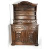 ANTICA PIATTAIA CREDENZA SETTECENTO BAROCCO PIEMONTESE PATINA ORIGINALE 700 NOCE