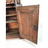 ANTICA PIATTAIA CREDENZA SETTECENTO BAROCCO PIEMONTESE PATINA ORIGINALE 700 NOCE
