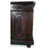 ANTICA CREDENZA VALDOSTANA LEGNO NOCE PATINA ORIGINALE SETTECENTO EPOCA 1700