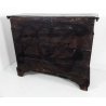 ANTICA CREDENZA VALDOSTANA LEGNO NOCE PATINA ORIGINALE SETTECENTO EPOCA 1700