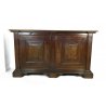 Credenza in noce massello a due ante, 1800