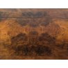 TAVOLO BISCOTTO EPOCA 1800 PIANO IMPIALLACCIATO RADICA LEGNO NOCE GAMBE SCOLPITE