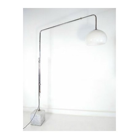 LAMPADA AD ARCO DA TERRA DESIGN RIF HARVEY GUZZINI MARMO VINTAGE FLOOR LAMP