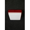 LAMPADA da SOFFITTO PLAFONIERA Stilnovo CEILING LAMP MODERNARIATO ROSSO BIANCO