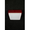 LAMPADA da SOFFITTO PLAFONIERA Stilnovo CEILING LAMP MODERNARIATO ROSSO BIANCO