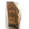 ANTICA RIBALTA OLANDESE CREDENZA BOMBATA MOSSA SECRETAIRE 1900 LEGNO NOCE EPOCA 