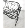 Culla d'epoca in ferro battuto