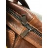 BORSONE DA VIAGGIO THE BRIDGE VINTAGE PELLE CUOIO MARRONE MADE IN ITALY IL PONTE