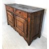 Credenza rustica in legno di abete, 1800