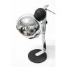 LAMPADA TAVOLO DESIGN ATTR. GOFFREDO REGGIANI METALLO CROMATO VINTAGE SPACE AGE