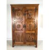 Armadio originale valdostano in legno di abete