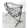 Culla d'epoca in ferro battuto