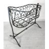 Culla d'epoca in ferro battuto