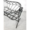 Culla d'epoca in ferro battuto