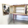 CREDENZA SPECCHIERA DESIGN UMBERTO MASCAGNI VINTAGE SIDEBOARD MIRROR CABINET