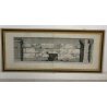 ANTICA STAMPA PIRANESI G. BATTISTA ROMA EPOCA ACQUAFORTE SEPOLCRO POBLICIO 1800