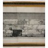 ANTICA STAMPA PIRANESI G. BATTISTA ROMA EPOCA ACQUAFORTE SEPOLCRO POBLICIO 1800