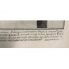 ANTICA STAMPA PIRANESI G. BATTISTA ROMA EPOCA ACQUAFORTE SEPOLCRO POBLICIO 1800