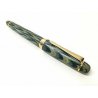 PENNA STILOGRAFICA CORPO LEGNO DIPINTO PENNINO IRIDIUM VINTAGE FOUNTAIN PEN