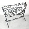 Culla d'epoca in ferro battuto