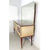CREDENZA SPECCHIERA DESIGN UMBERTO MASCAGNI VINTAGE SIDEBOARD MIRROR CABINET