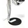 LAMPADA TAVOLO DESIGN ATTR. GOFFREDO REGGIANI METALLO CROMATO VINTAGE SPACE AGE
