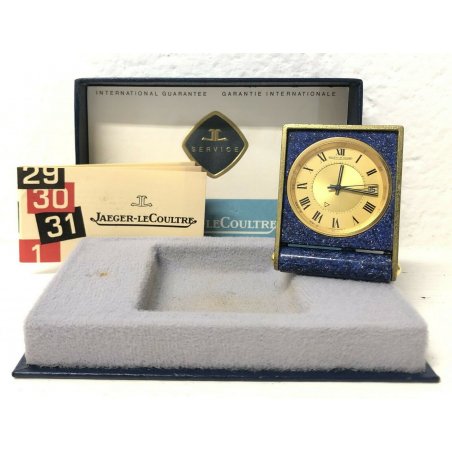 SVEGLIA DA VIAGGIO JAEGER-LECOULTRE MEMOVOX CALENDRIER OROLOGIO FUNZIONANTE TIME